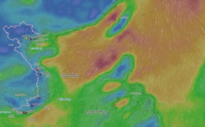 Dự báo diễn biến thời tiết xấu từ nay đến ngày 14.3 do không khí lạnh