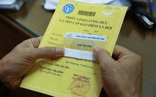 Lịch chi trả lương hưu, trợ cấp BHXH tháng 4.2026