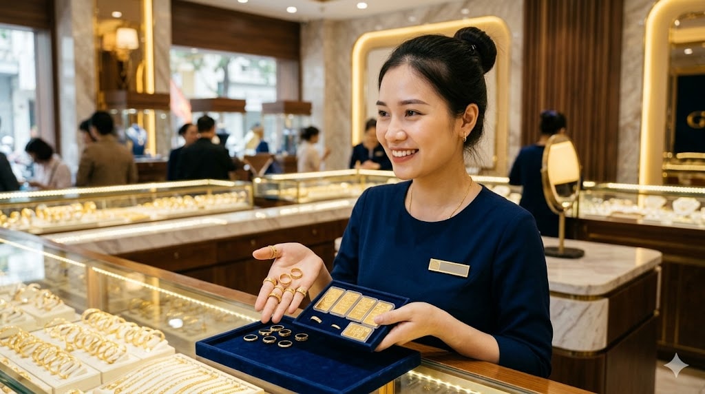 Giá vàng trong nước và thế giới sáng ngày 19-3-2026 - Ảnh minh họa