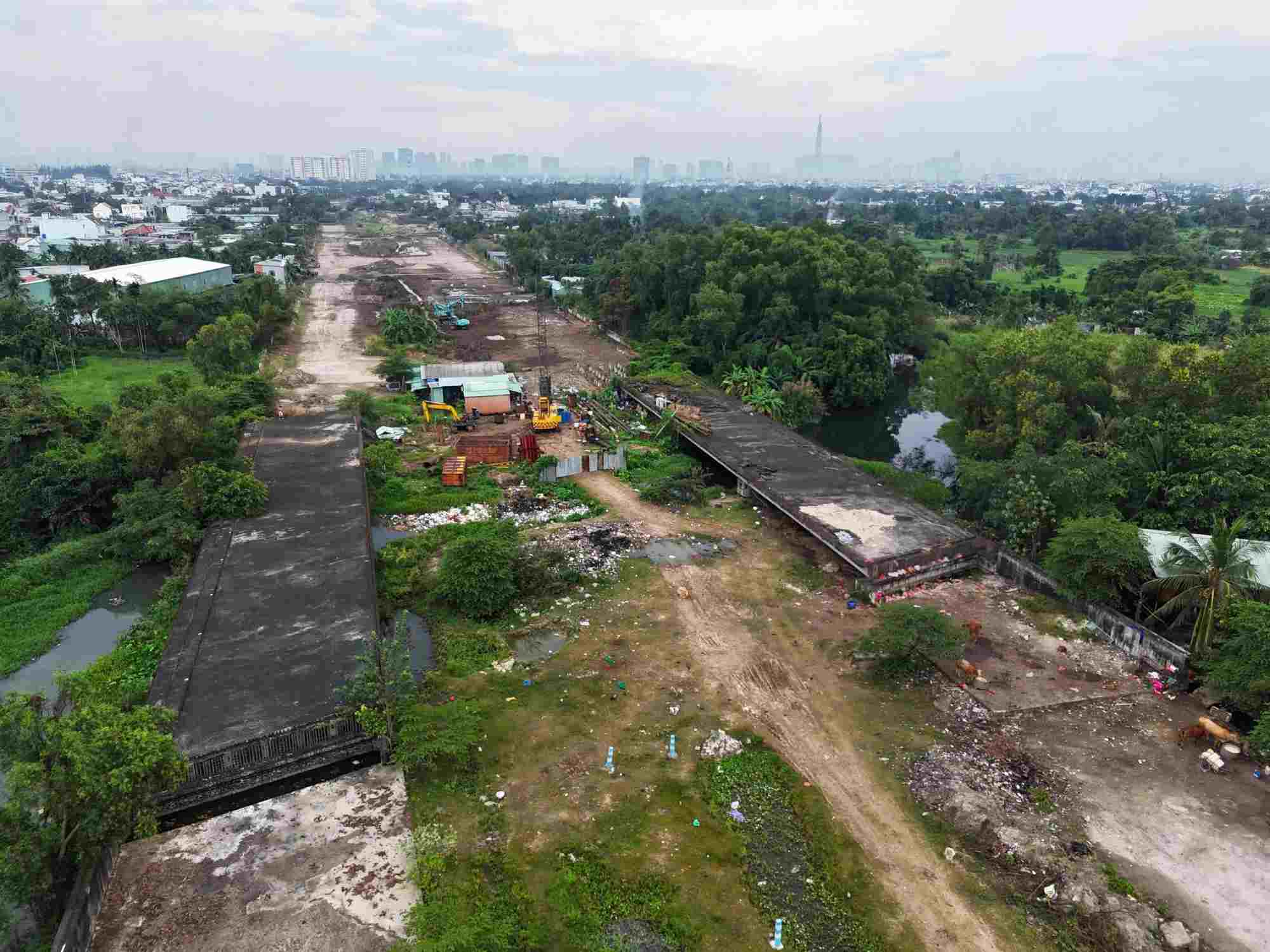 Đoạn 3 dự án Vành đai 2 TPHCM dự kiến hoàn thành cuối năm 2026.  Ảnh: Minh Quân