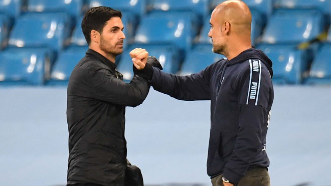 Pep Guardiola đã tạo ra những vấn đề mới cho Mikel Arteta