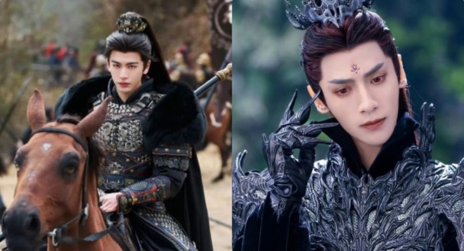 Trương Lăng Hách, La Vân Hi lạm dụng son phấn, trang điểm cầu kỳ khi đóng chiến tướng