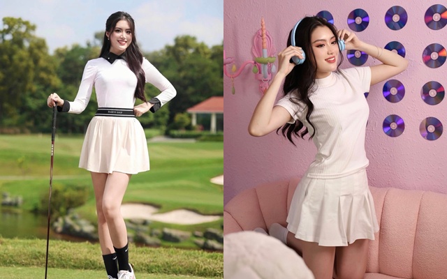 Người đẹp rất năng động, đam mê nghệ thuật. Ảnh NVCC