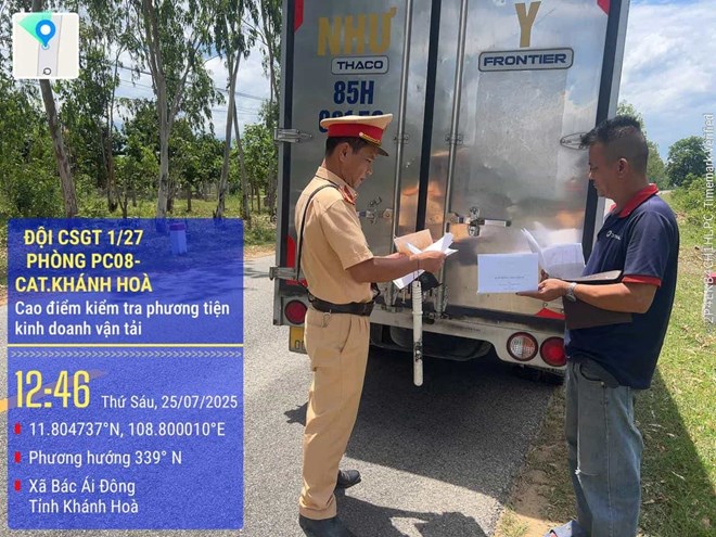 Khánh Hòa tổng rà soát xe tải từ 15 tấn trở lên, xử lý nghiêm cơi nới thùng