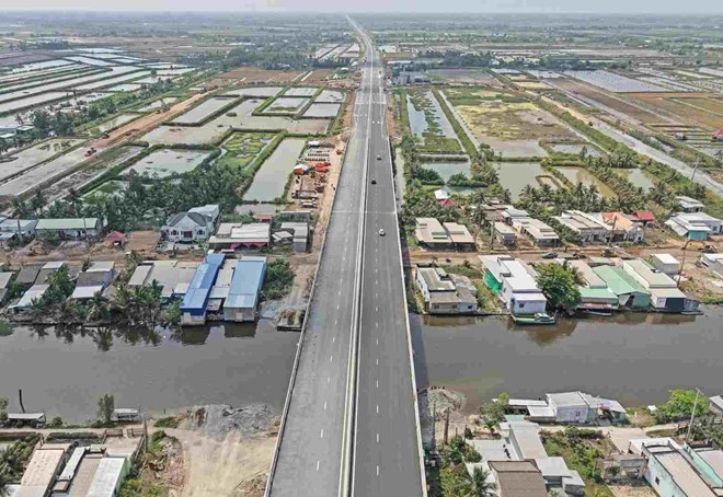 Đoạn cao tốc Hậu Giang - Cà Mau dự kiến khai thác dịp 30.4