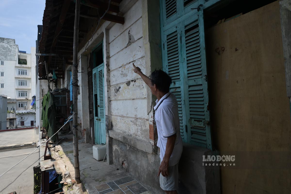 2 khu nhà cũ tại số 181 và 207 đường Hoàng Văn Thụ được xây dựng từ những năm 1940