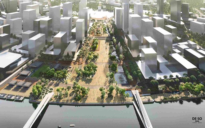 TPHCM sắp xây Quảng trường và Trung tâm hành chính mới tại Thủ Thiêm