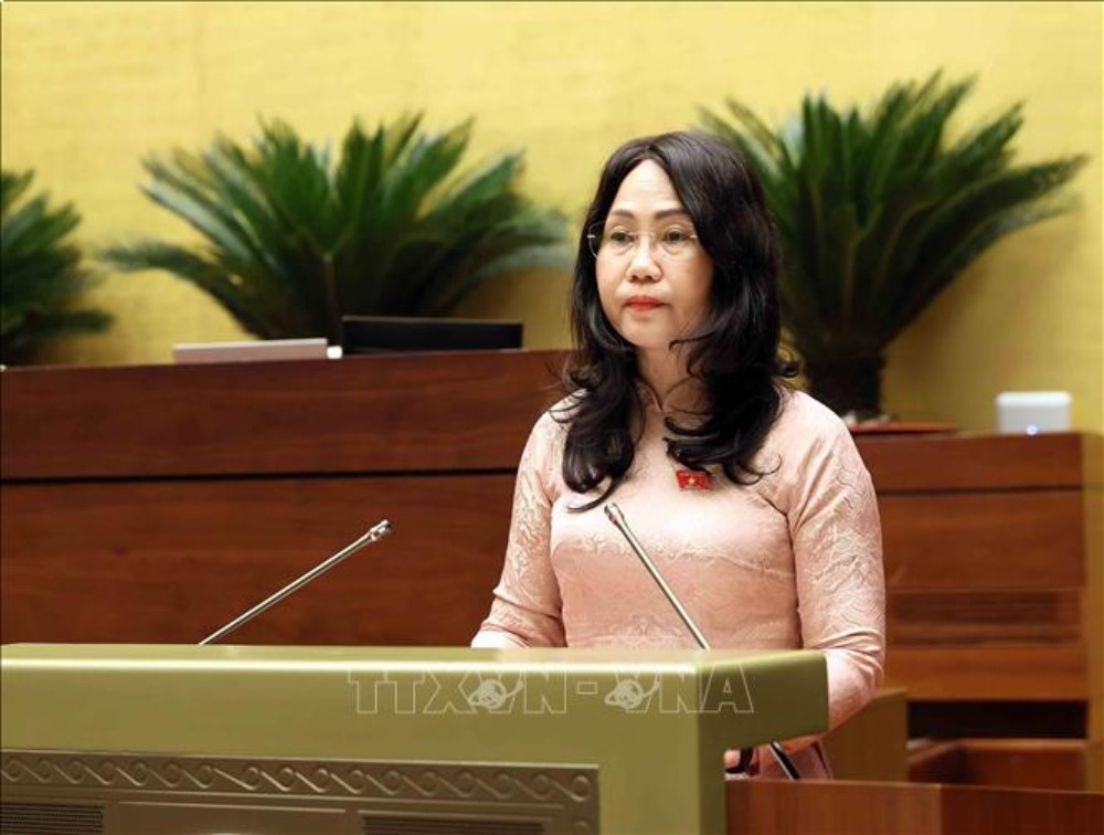 Bộ trưởng Bộ Văn hóa, Thể thao và Du lịch Lâm Thị Phương Thanh. Ảnh: An Đăng/TTXVN