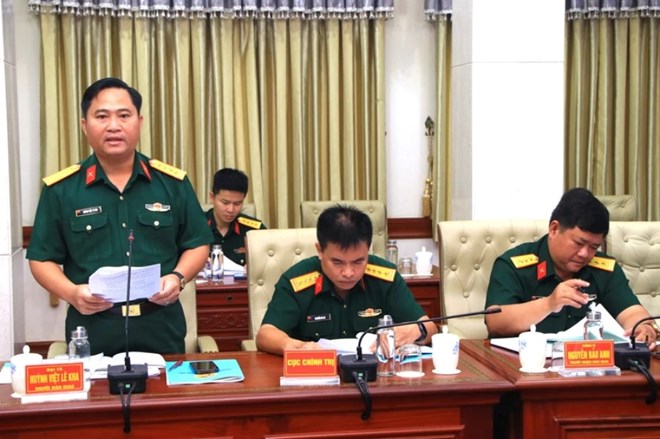 1 Thiếu tướng, 9 sĩ quan cấp tá Quân đội bàn giao chức vụ và tiếp nhận công tác mới