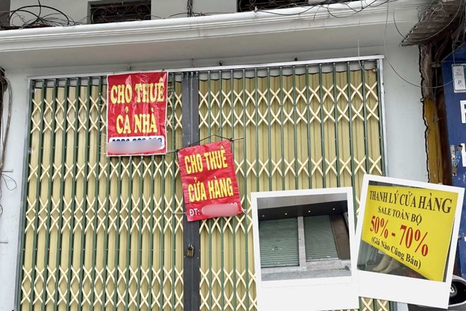 Nhiều cửa hàng ở Hà Nội rút lui khỏi phố lớn, trả lại mặt bằng khu đất vàng