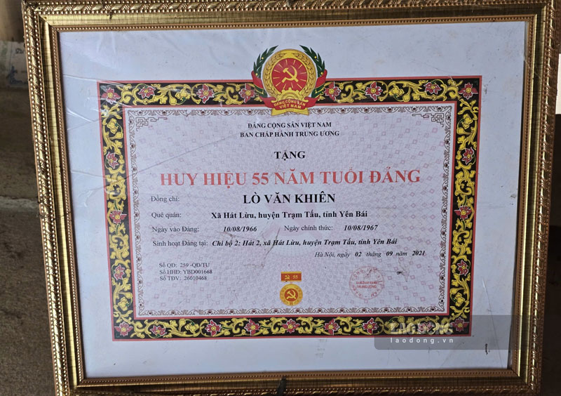 Những đóng góp bền bỉ của ông Khiên là tấm gương sáng tại vùng cao Lào Cai. Ảnh: Tân Văn