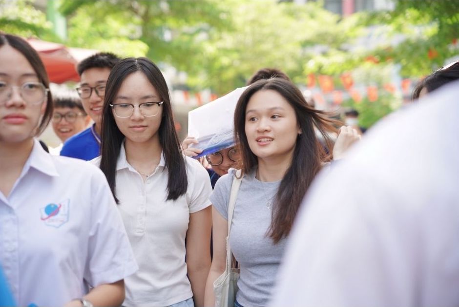 Thí sinh dự thi tốt nghiệp THPT năm 2025. Ảnh: Vũ Linh