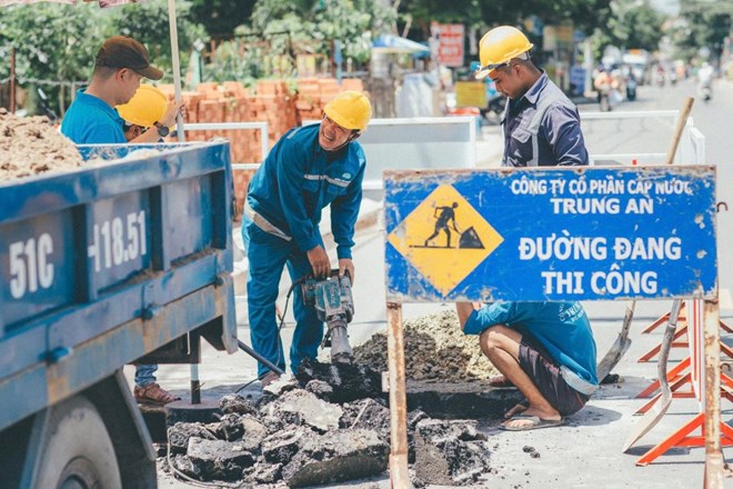 Cúp nước nhiều nơi ở TPHCM từ ngày 11.5