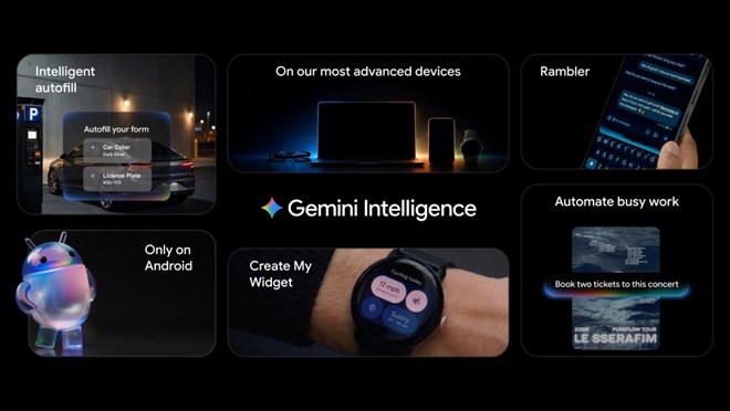 Android nâng tầm trải nghiệm với Trí thông minh Gemini