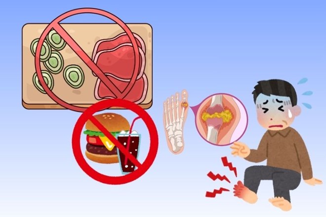 Những thực phẩm người axit uric cao nên hạn chế để tránh gout bùng phát
