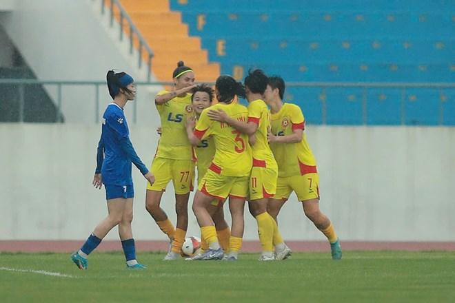 Giải bóng đá nữ Cúp Quốc gia 2026 xác định các cặp đấu bán kết