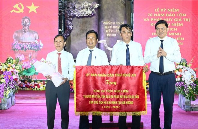 Lễ kỷ niệm 70 năm Khu Di tích Kim Liên