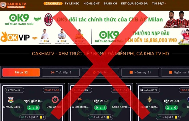 World Cup 2026 và bài toán dẹp website phát bóng đá lậu tại Việt Nam