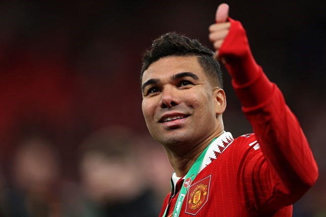 Thay thế Casemiro sẽ là nhiệm vụ không dễ dàng với Man United. Ảnh: AFP