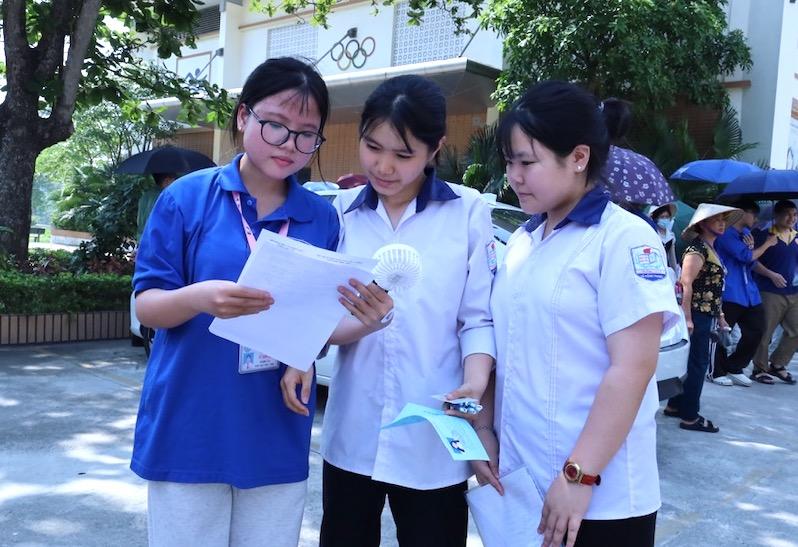 Thí sinh tham dự kì thi tuyển sinh lớp 10 năm học 2026 - 2027 tại tỉnh Lào Cai. Ảnh: Laocai.gov
