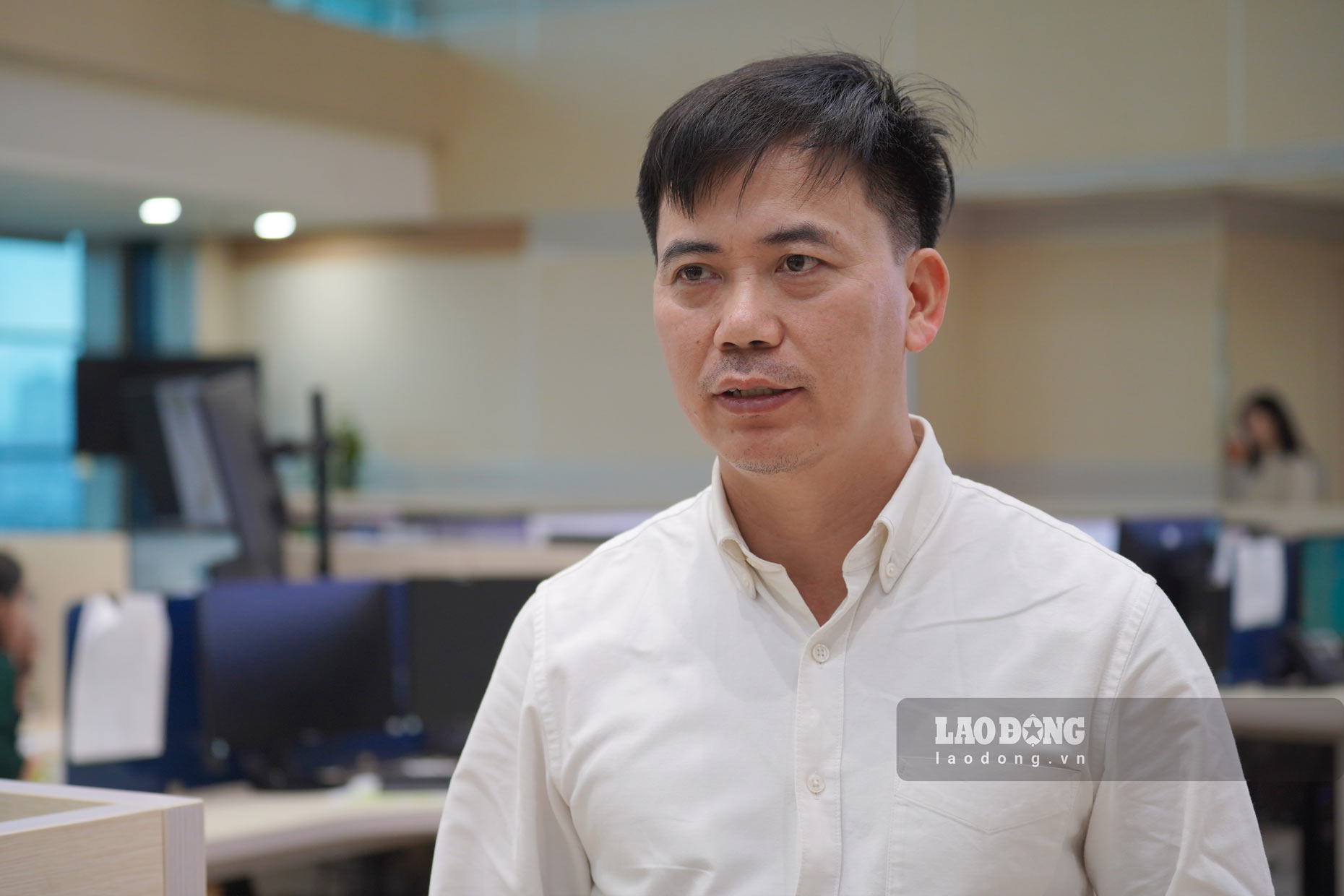 Ông Nguyễn Văn Hưởng cho biết ngày càng ít xuất hiện không khí lạnh vào tháng 6 do tác động của biến đổi khí hậu. Ảnh: Vũ Linh