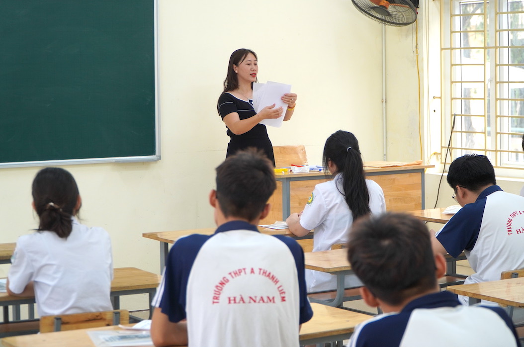Thí sinh tham dự kì thi tốt nghiệp THPT năm 2026. Ảnh: Tường Vân