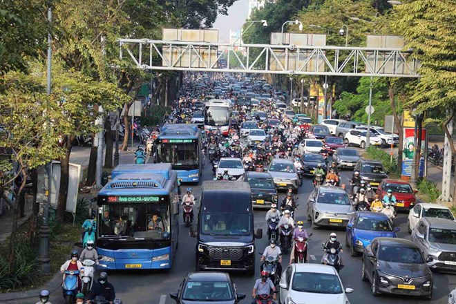 TPHCM lùi thời điểm trình đề án kiểm soát khí thải phương tiện giao thông