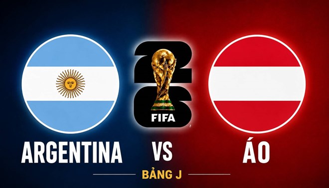 Dự đoán tỉ số Argentina vs Áo tại World Cup 2026
