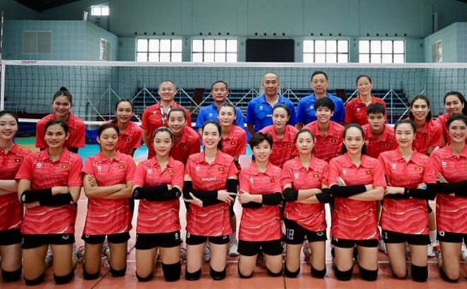 Chuyền hai Cao Thị Hoa Thắm không kịp tập trung tuyển bóng chuyền nữ Việt Nam