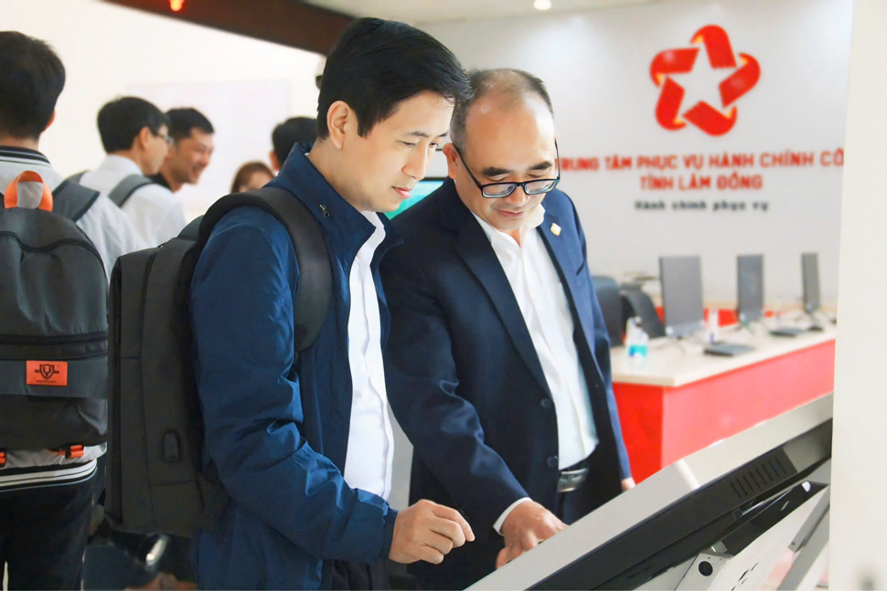 Nhiều địa phương tích cực ứng dụng chuyển đổi số vào trong vận hành chính quyền địa phương hai cấp. Ảnh: Bộ KHCN