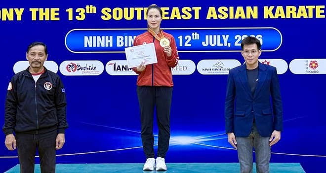 Võ sĩ Đinh Thị Hương: HCV karate Đông Nam Á 2026 là động lực để chuẩn bị ASIAD 20
