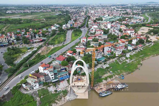 2 xã ở Hà Nội thu hồi hơn 87 ha đất làm tuyến đường sắt qua địa bàn