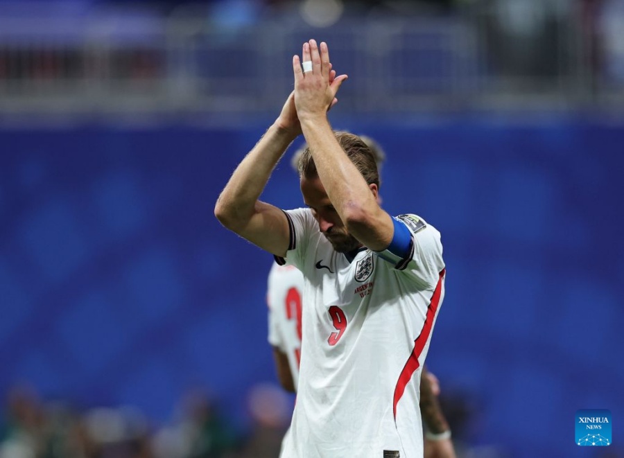 Harry Kane có một giải đấu xuất sắc dù tuyển Anh dừng chân ở bán kết. Ảnh: Xinhua