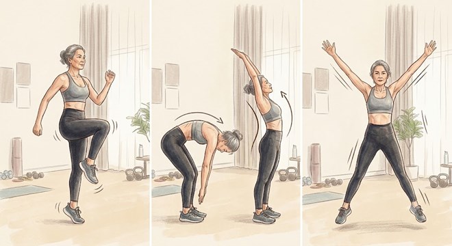 3 bài tập buổi sáng giúp tăng nhịp tim, giảm cứng khớp cho người sau 60 tuổi