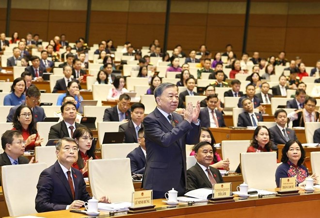 Tổng Bí thư, Chủ tịch nước dự khai mạc Kỳ họp không thường lệ thứ Nhất, Quốc hội khóa XVI