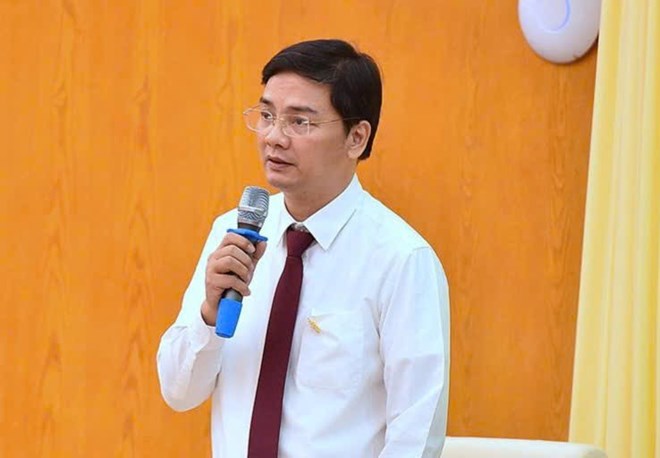 Ông Vũ Đình Hưng - Giám đốc Sở GDĐT tỉnh Tuyên Quang bị tạm đình chỉ công tác. Ảnh: Báo Tuyên Quang