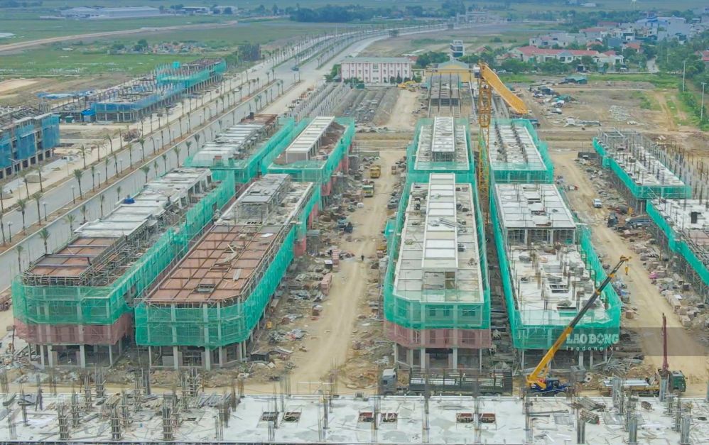 Dự án Khu đô thị mới phường Nguyệt Viên đóng góp hơn 4.000 tỉ đồng vào tổng thu ngân sách nhà nước 6 tháng đầu năm của Thanh Hóa. Ảnh: Trần Lâm