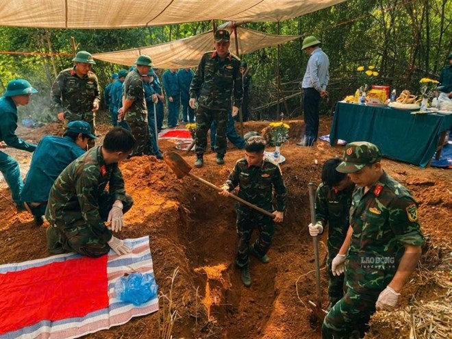Lào Cai rà soát 6 địa bàn, quy tập thêm 10 hài cốt liệt sĩ
