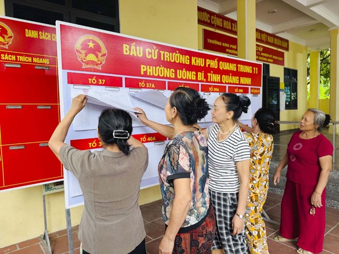Sáng nay, Quảng Ninh đồng loạt bầu 624 trưởng thôn, bản, khu phố