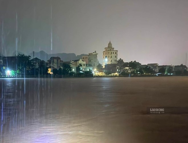 Lũ nhiều sông ở Đông Bắc Bộ có thể vượt báo động 3