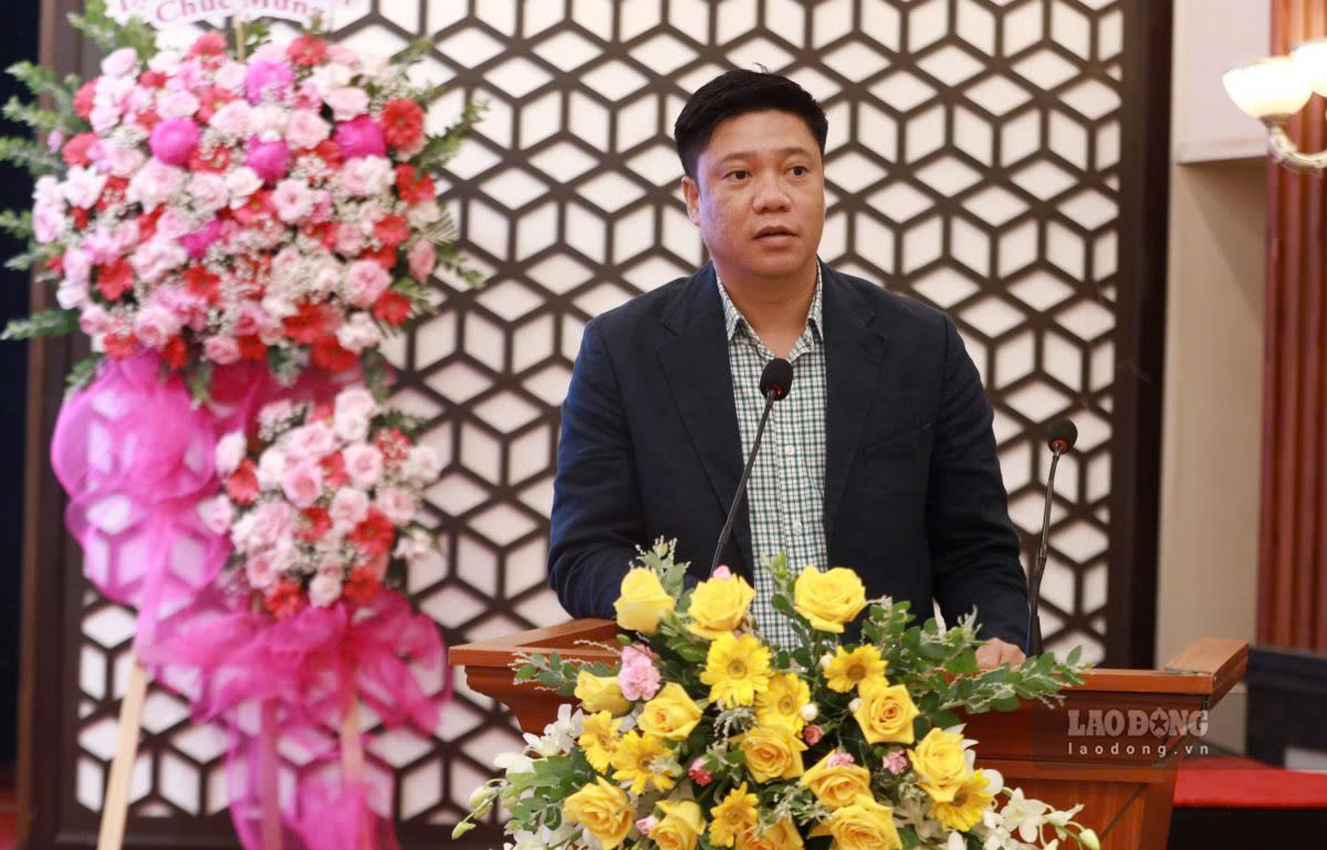 Ông Nguyễn Duy Nam - Phó Tổng Giám đốc Công ty TNHH Ôtô Tín Thanh Nha Trang - chia sẻ từ thực tiễn doanh nghiệp về nhu cầu lao động. Ảnh: Duy Tuấn