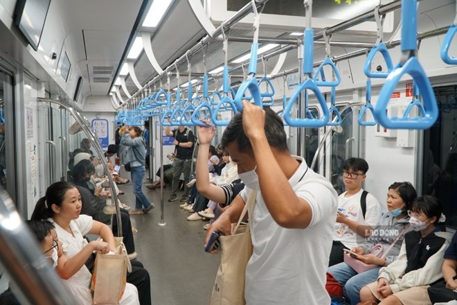 Metro số 1 miễn vé, chạy từ 5h đến 23h ngày Quốc khánh 2.9