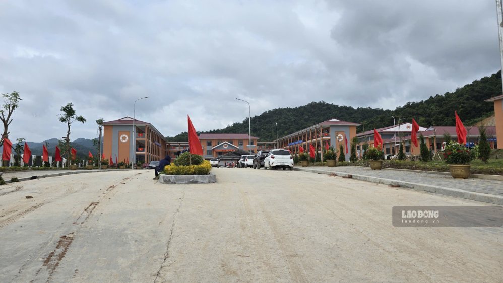 Trường nội trú liên cấp Thanh Nưa đã hoàn thành các hạng mục cần thiết để phục vụ học sinh. Ảnh: Thành An