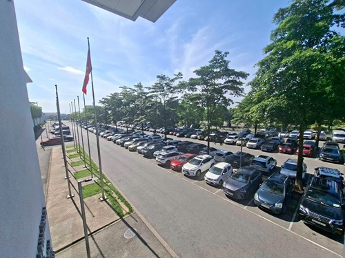 Phương án phân luồng tại Cảng Hàng không quốc tế Nội Bài bảo đảm an ninh, trật tự. Ảnh: Công an Nội Bài