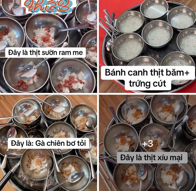 Đại diện trường mầm non ở Khánh Hòa lên tiếng vụ suất ăn sơ sài cho trẻ