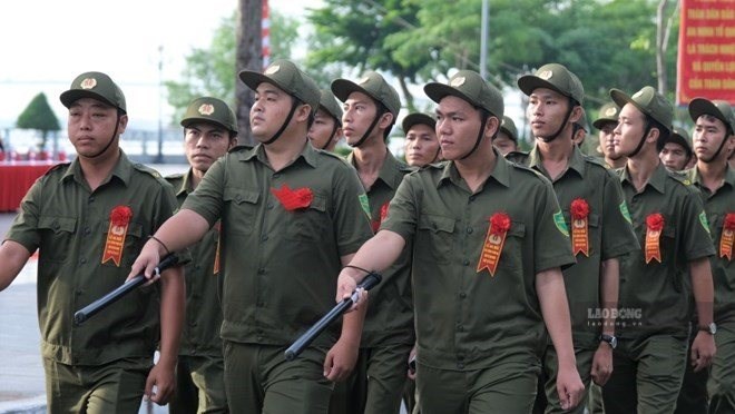 Lực lượng bảo vệ an ninh, trật tự ở cơ sở có thuộc diện tinh giản biên chế không?