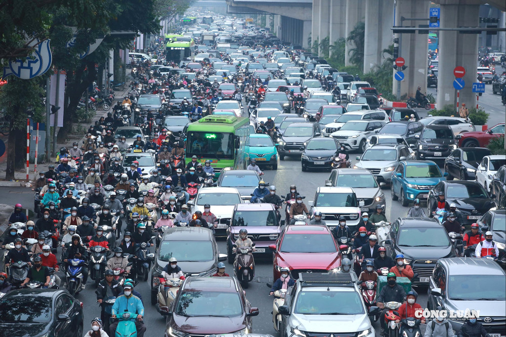 Tổ chức lại giao thông trên đường Nguyễn Trãi phục vụ thi công đường Vành đai 2,5. 6r4a8459.jpg