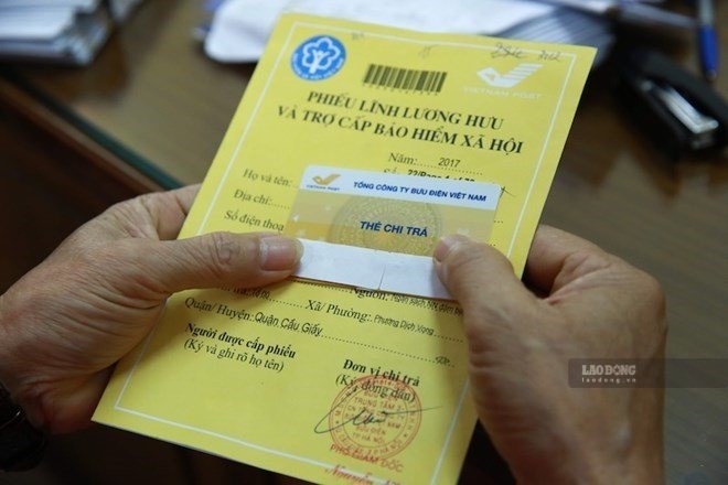 Thời gian trả lương hưu của từng địa phương trong tháng 10