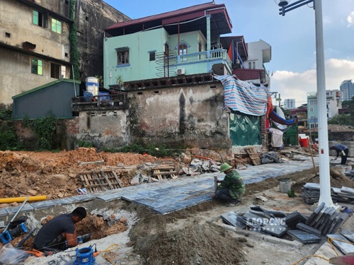 Vành đai 2,5 Hà Nội gấp rút hoàn thiện những hạng mục cuối cùng trước 10.10. Ảnh: Minh Hạnh chụp ngày 4.9.2026