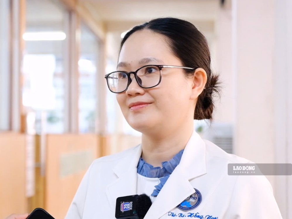 ThS. BS Nguyễn Thị Hồng Ngọc - Phó Trưởng khoa Thẩm mỹ da (Bệnh viện Da liễu TP Cần Thơ. Ảnh: Mỹ Ly (chụp tháng 9.2026)